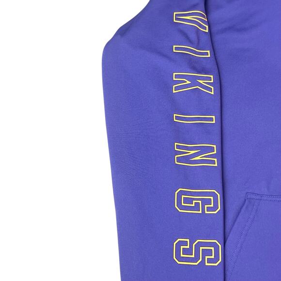 UNRL x Minnesota Vikings Purple '23 Crossover Pullover Hoodie No. 5 Size Medium - Picture 7 of 12